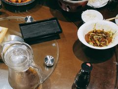 -东来菜馆•手抓海鲜家常菜•海鲜锅贴(鸽子窝店)