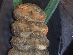 香煎三江黑米粽-老表记广西宵夜螺蛳鸭脚煲(西大店)