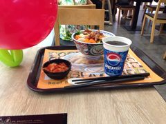 照烧鸡排饭沙拉套餐-吉野家(红博中央公园店)