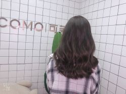 点击看大图 -COMO SALON 烫染可茉发型