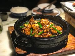 酱爆石锅蛙-绿茶餐厅(乐峰广场店)