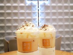 浓郁豆乳宝藏茶-奈雪的茶(KK MALL店)