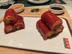 金沙海虾红米肠-悦得闲广式点心茶楼(蓝鲸世界店)