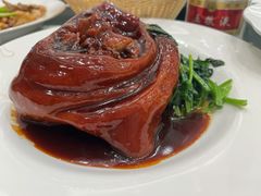 绿蔬元蹄膀-太湖饭店·寄畅轩中餐厅