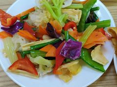 素什锦-王三姑牛肉饼