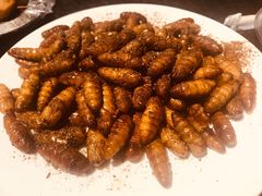 炸金丝蚕蛹-买又大餐厅(福林里店)