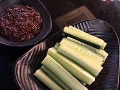 小葱伴黄瓜-味纯私房菜江湖菜·烧烤.羊蝎子(卡尔店)