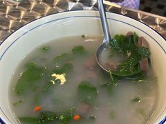 枸杞猪红汤-榕边干蒸鲜排骨·啫啫煲(西丽店)