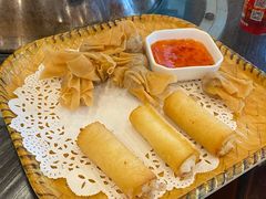 炸牛奶拼炸云吞-阿多私房菜(顺德店)
