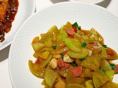 青番茄炒火腿-高佳庄·舟山海鲜(海景旗舰店)