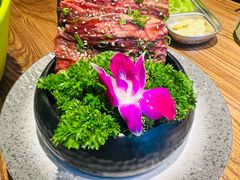 -明洞阿姨·韩式酱蟹烤肉·创意料理(三元桥店)