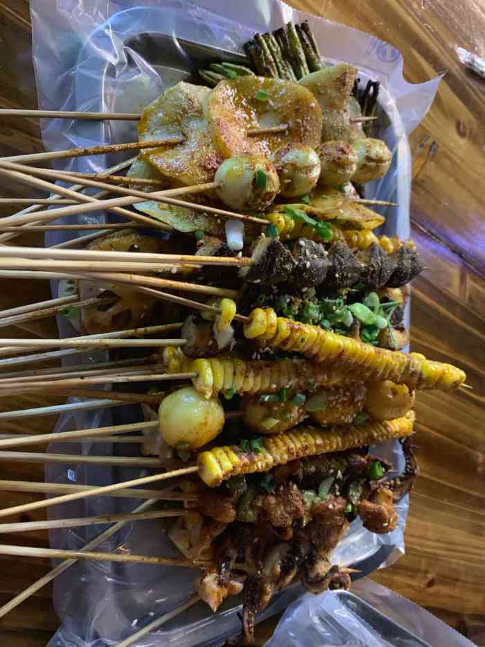 老字号吴记烧烤(北京华联店)-"啊.看朋友圈的烧烤看饿了,半夜出门买.