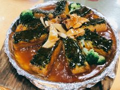 鮑汁翡翠豆腐-皮记海鲜1995(寮步店)