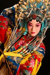 -胭脂猫京剧摄影