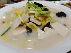 海米腊肉炖豆腐-葛记焖饼(伏牛路店)