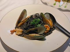 龙虾汁墨鱼细面-燃扒房Steakhouse(皇庭店)