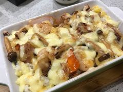 海鲜杂菌焗饭-万岁寿司(芳村店)