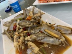 葱油蛏子-金海湾海鲜排档(朱家尖店)
