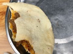 白面锅盔-刘记古镇羊肉汤