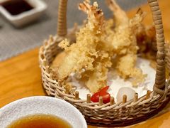 炸虾天妇罗拼盘-簡一·割烹·和牛夀喜燒(西水东店)