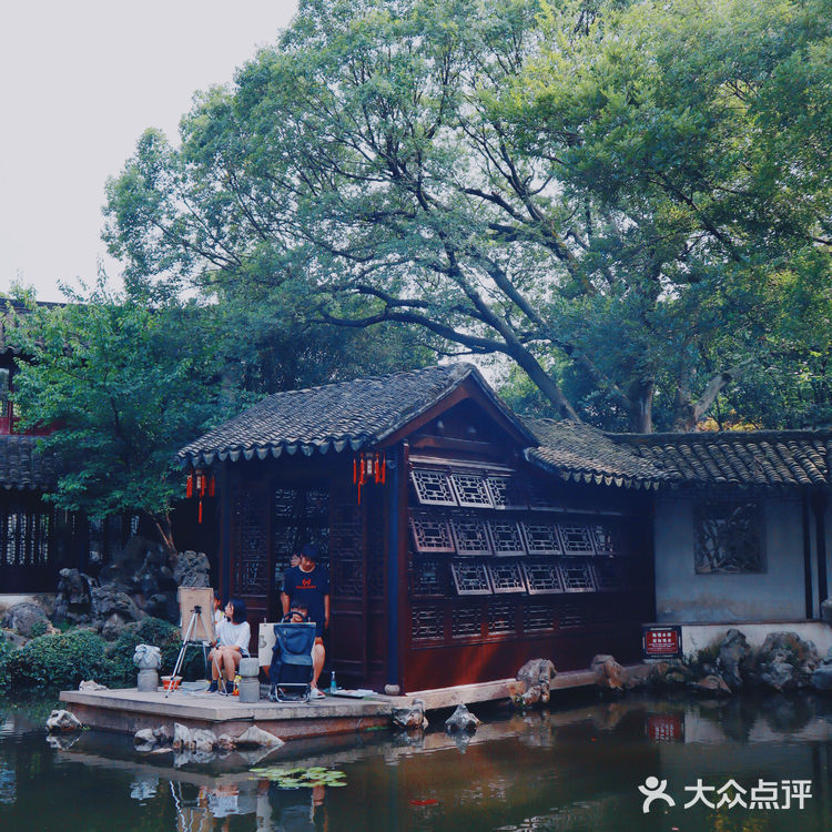 苏州旅游/同里古镇水上园林经典--退思园