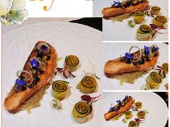 香煎三文鱼配番茄莎莎-AZUL by FUEL蓝色·法式酒馆(琶醍店)