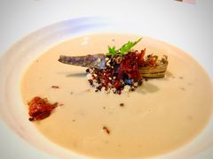 朝鲜蓟浓汤佐黑松露鹅肝-蝶舍·MAISON PAPILLON