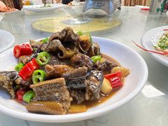 -赋石水库船头鱼红房子饭店