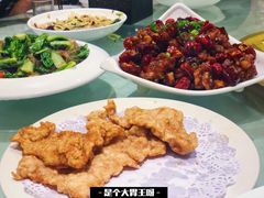 虾酱大排-晚归月亮湾私家菜(临邑路店)