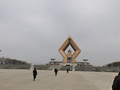 -法门文化景区-合十舍利塔