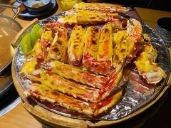 芝士烤帝王蟹腿-綱元·海鲜豆捞(明州里店)