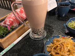 大红袍珍珠奶茶-湊湊火锅·茶憩(世博大道店)