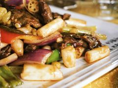 藕尖炒牛肉-顺德新鲜猪杂粥(第九分店)