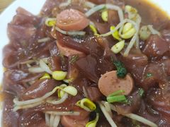 火腿肠炒酿皮-何记酿皮店(西流湾店)
