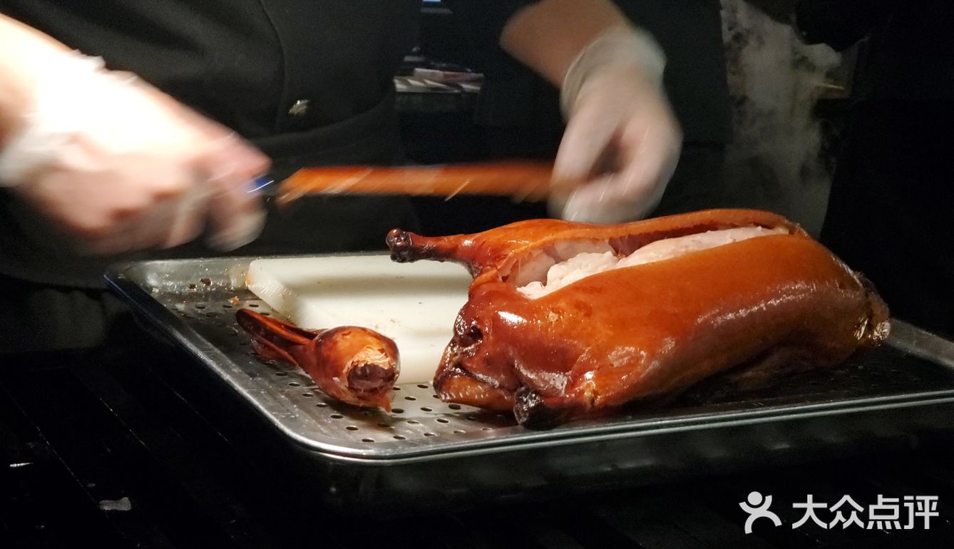 大悦城这烤鸭不错