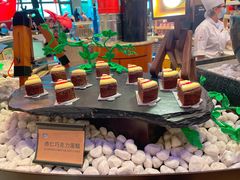 杏仁巧克力蛋糕-咖啡苑自助餐厅·中国大饭店