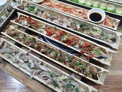 -胡须哥网红竹筒菜