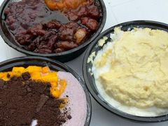 老味杏肉红豆刨冰-小胖老味刨冰