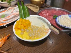 芒果冰豆腐花-萍姐火锅·公路夜市(南京新街口店)