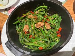 砂锅扁豆丝-花舍·新派粤菜·西餐·下午茶(亚运村·鸟巢店)