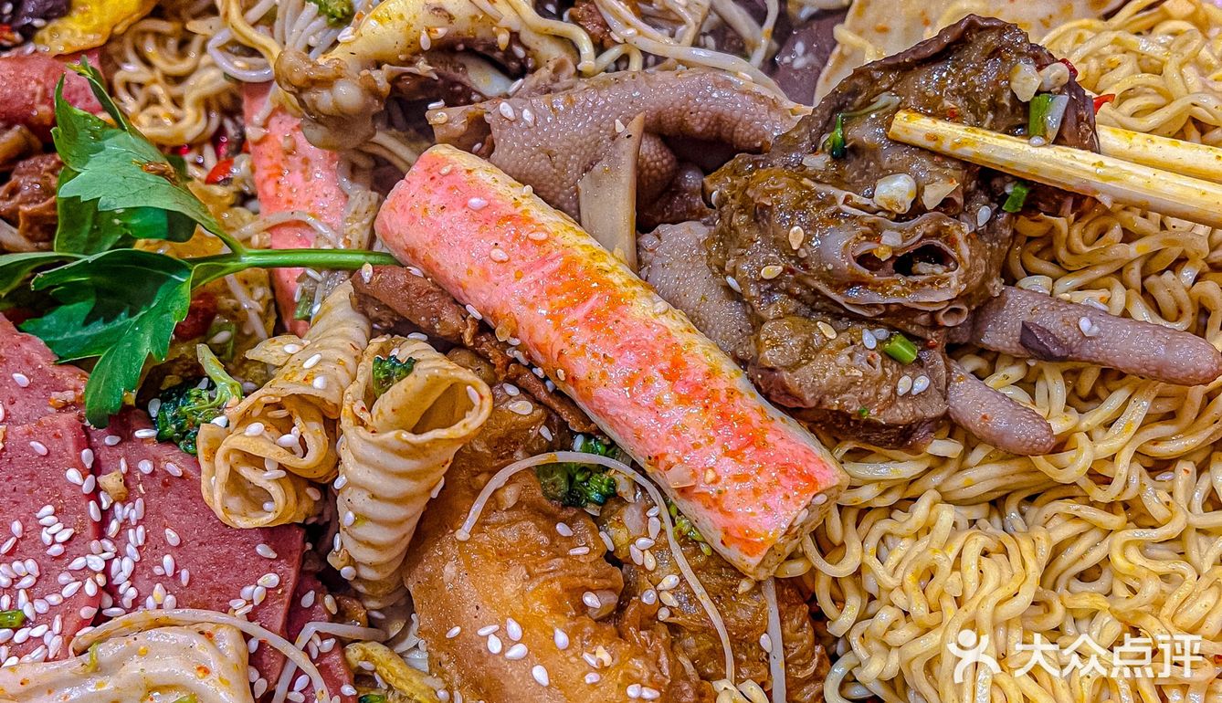 我最爱的干拌麻辣烫终于开家门口了！！