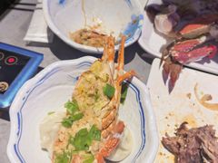铁板蒜蓉小青龙-奔海甄选·活鲜刺身铁板烧自助(太原里店)