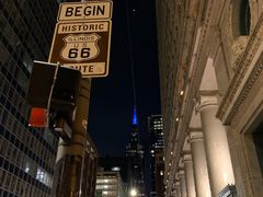 -66号公路起点牌