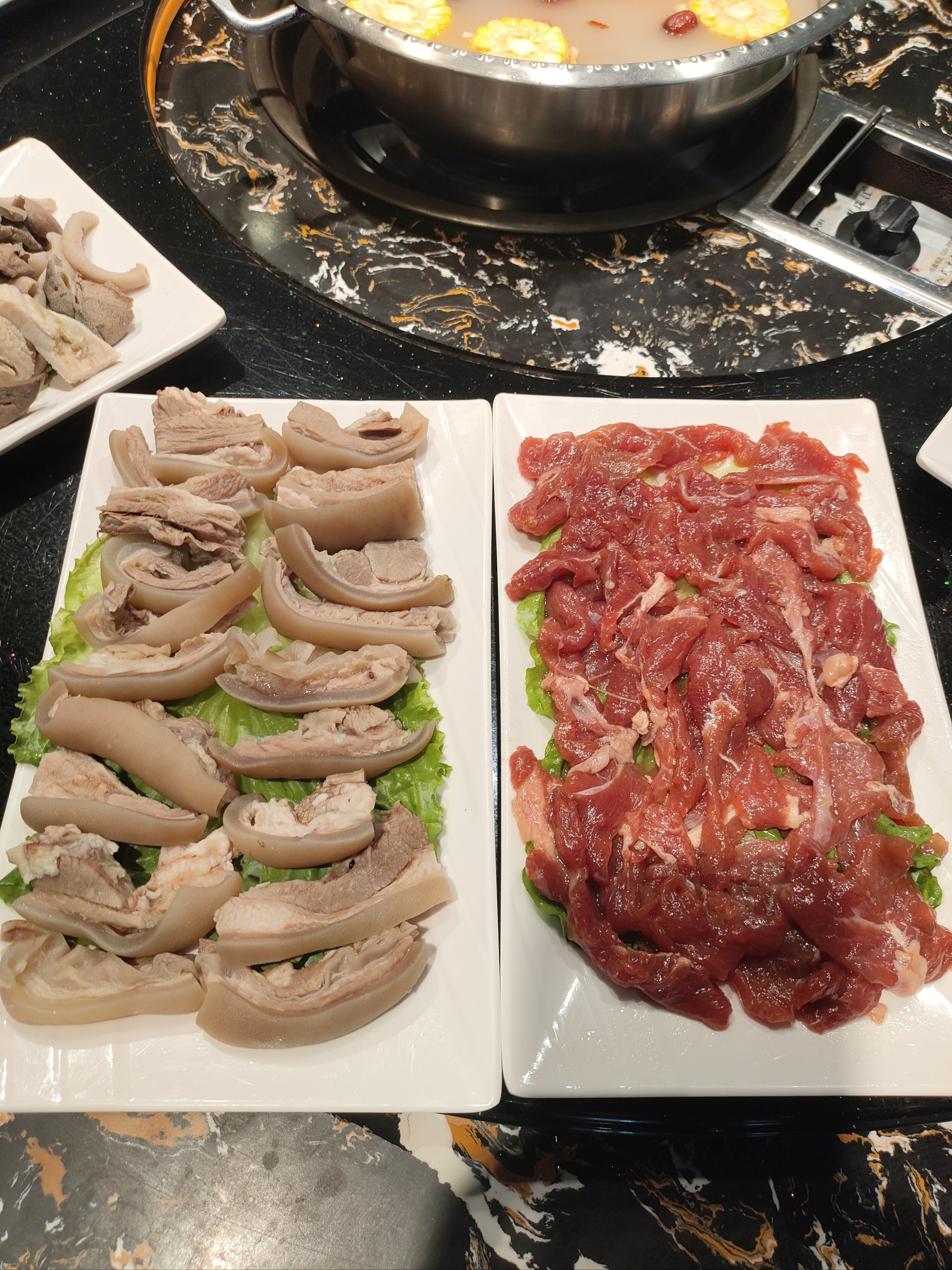 羊肉火锅最佳配菜图片