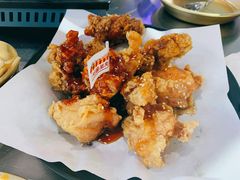 酸甜辣味双拼炸鸡-Meet Sun韩式大排档(五一广场7MALL店)