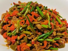 酚干豆炒鸡胗-老萍巷•莲花血鸭(楚萍店)
