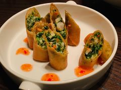 虾仁荠菜春卷-广州柏悦酒店·悦景轩·粤菜餐厅