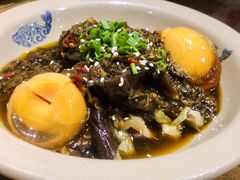 烤火椒皮蛋-灶东家民间菜(回兴店)