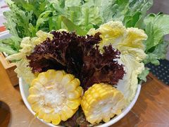 蔬菜拼盘-古铜老院铜锅涮肉·清真(双井店)