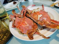 蒸蟹子-小船渔村•大连菜•大连焖鱼(明泽街店)